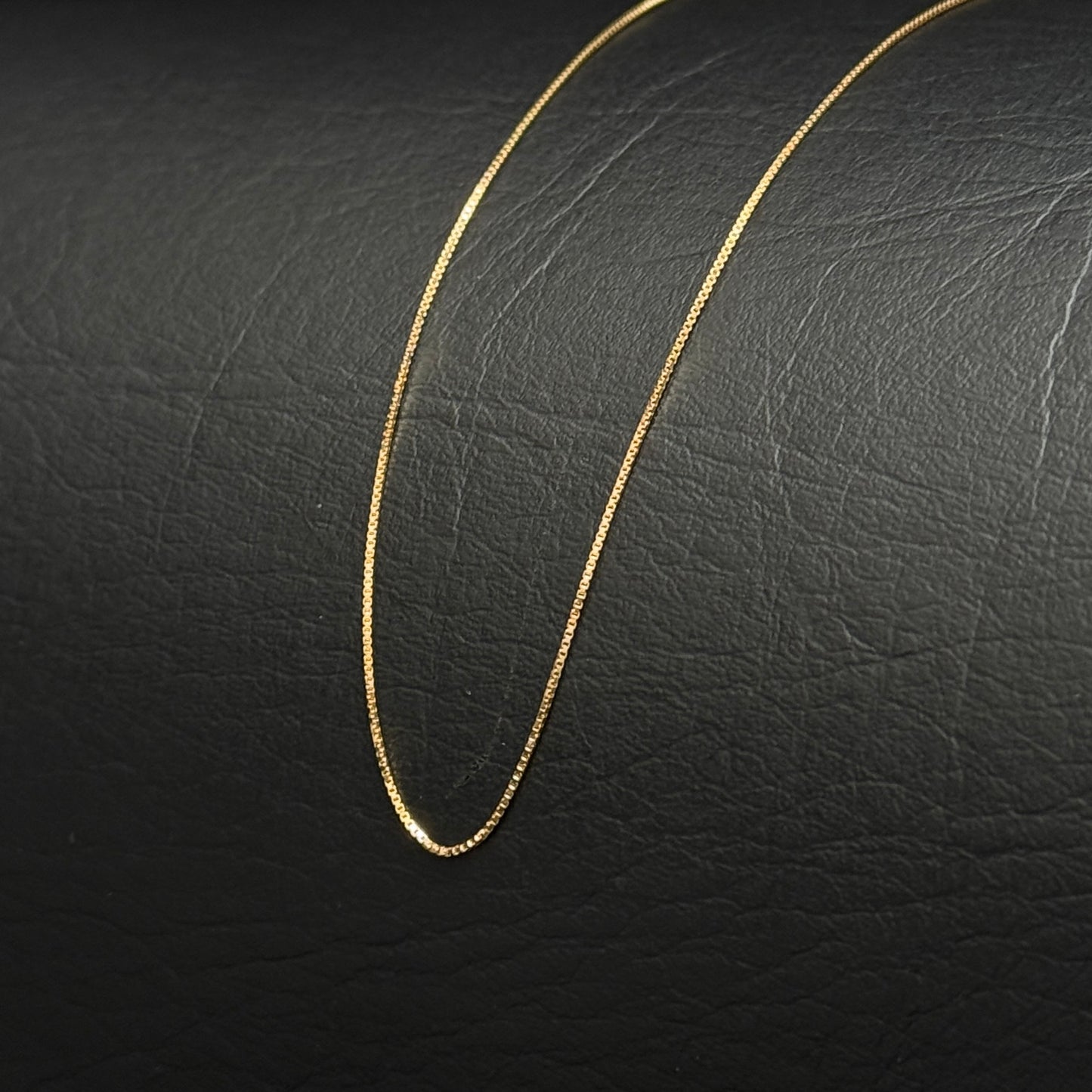 Mini Venetian Chain / 18K Gold