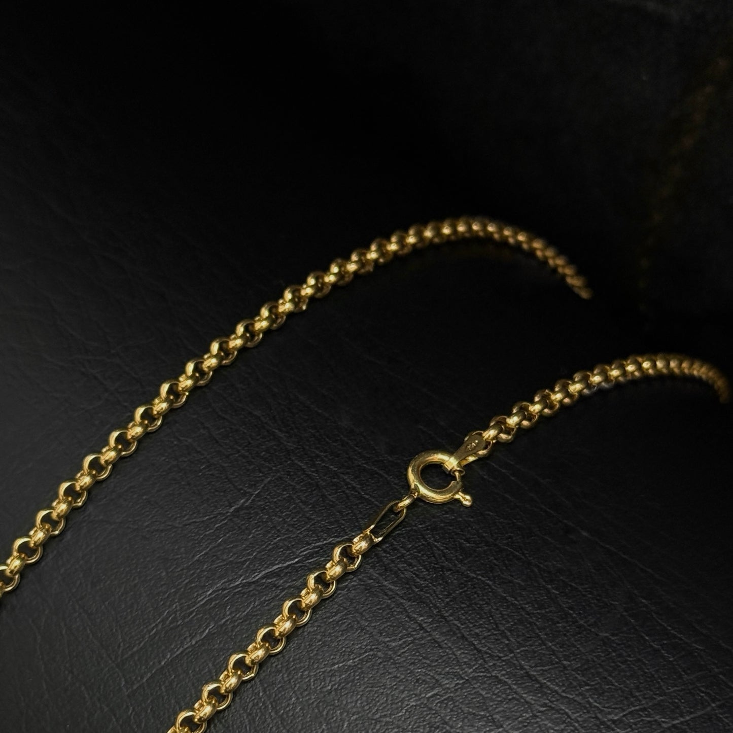 Belcher Rolo Chain 2.5mm x 45cm / 18K Gold