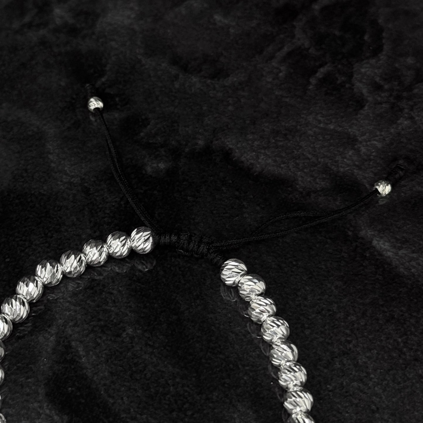 Pulsera Tejida / Esmeralda Colombiana / Plata 925