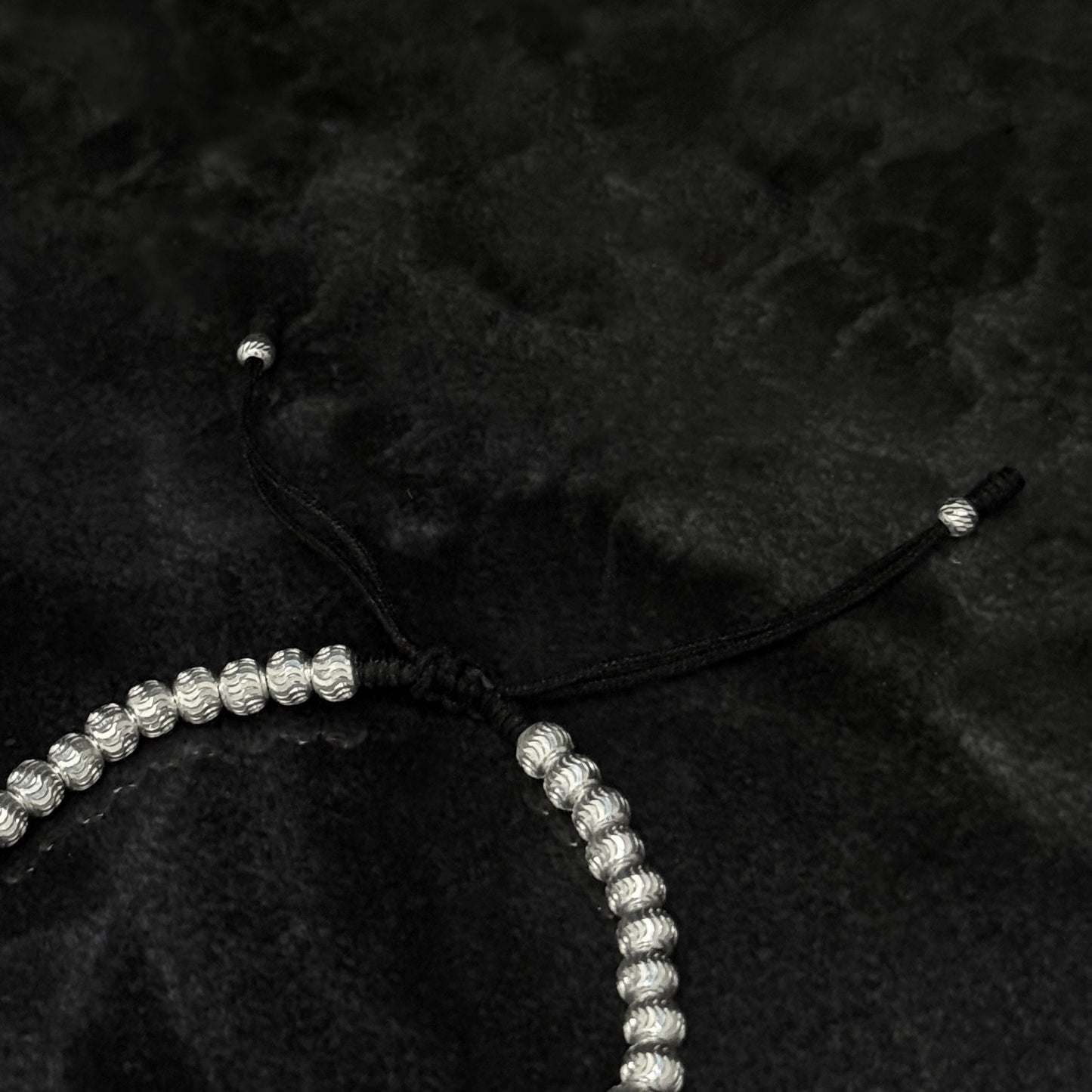 Pulsera Tejida / Esmeralda Colombiana / Plata 925