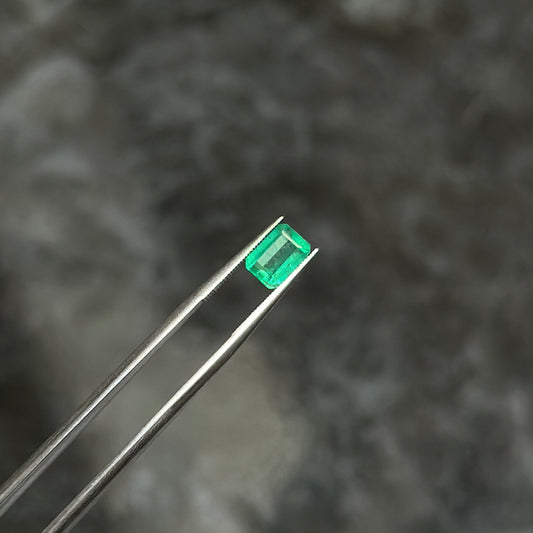 Colombian Emerald / 0.85ct / 6.7mm x 4.8mm