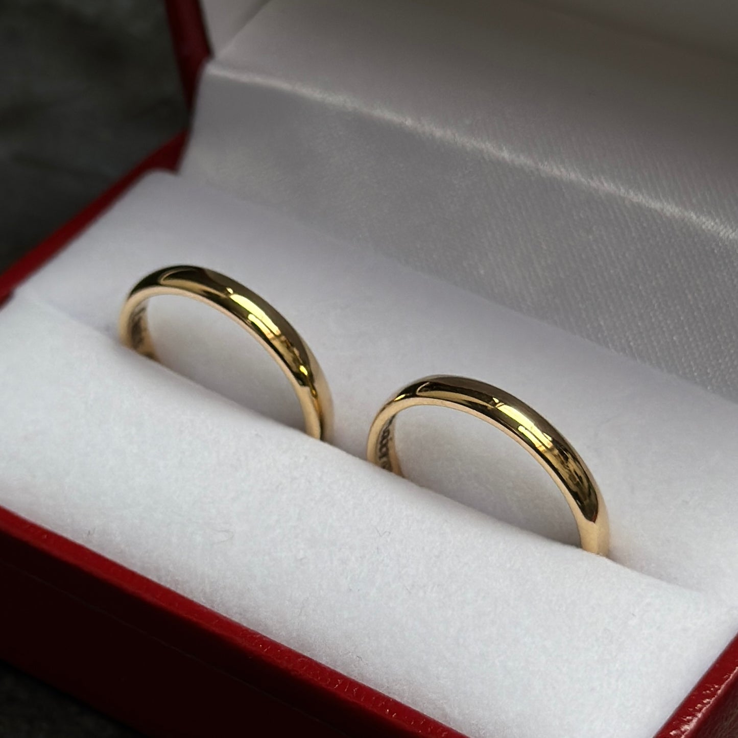 Argollas de Matrimonio / Oro 18K