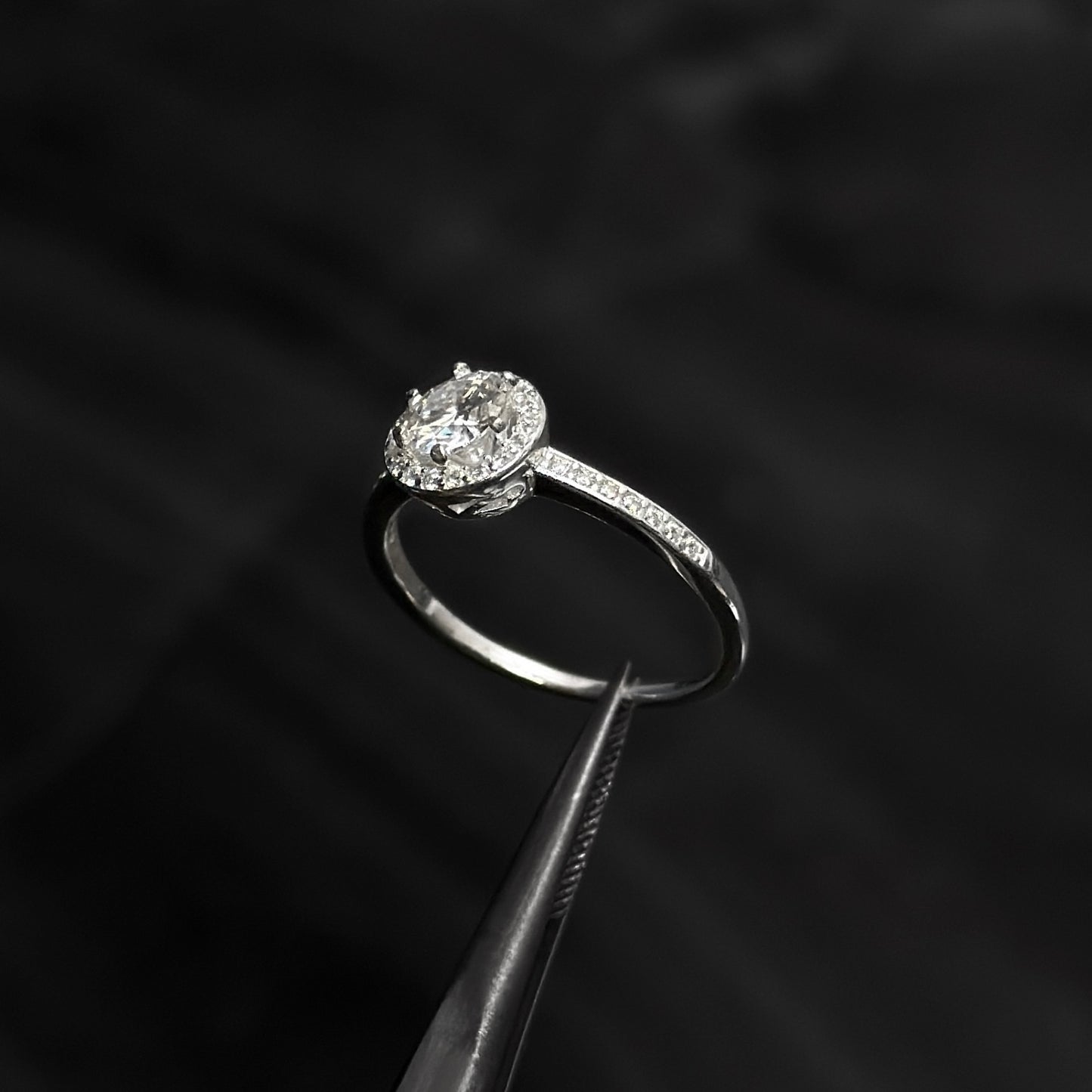Anillo de Lujo #6 / Moissanita Certificada / Plata 925