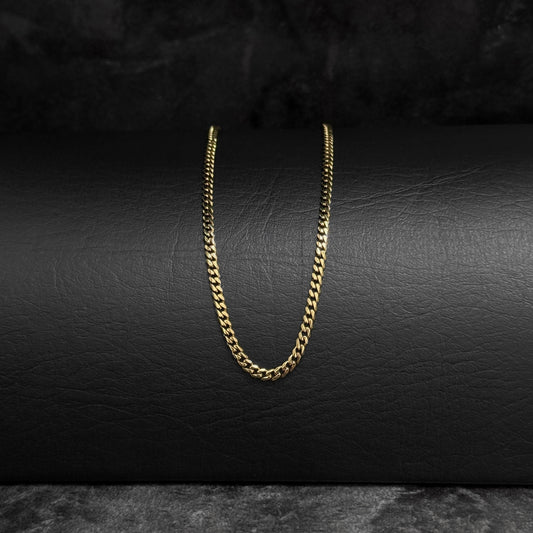 Cuban Chain 2mm x 45cm / 18K Gold