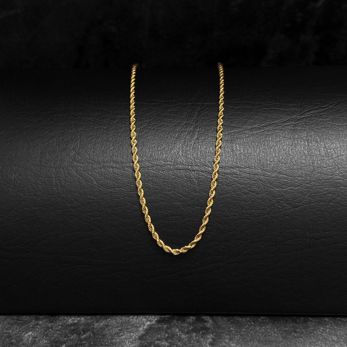 Cadena Lazo 60cm x 2mm (Aprox) / Oro 18K