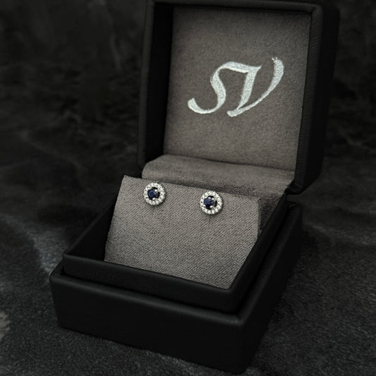 Exclusive Moles / Certified Blue Sapphires / 925 Silver