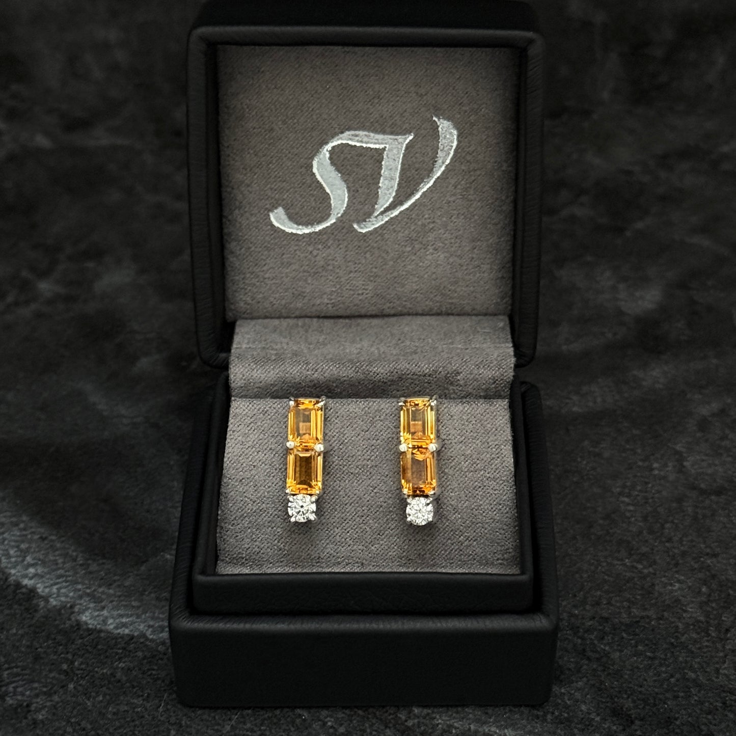 Topos Alta Joyería / Citrinos / Moissanitas Lab / Plata 925