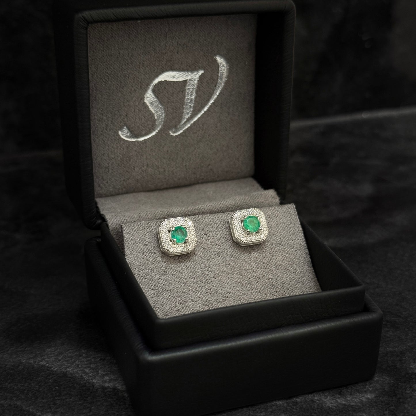 Topos Exclusivos / Esmeraldas Colombianas / Plata 925