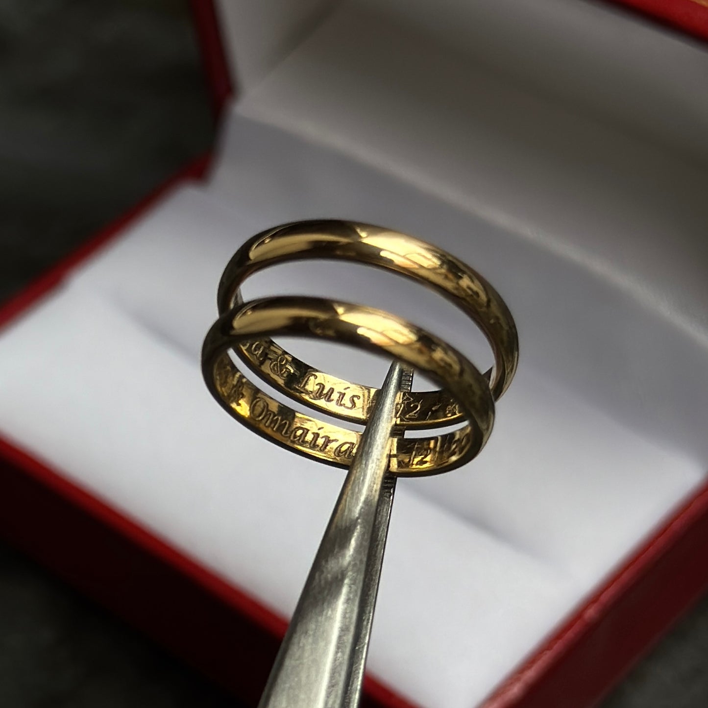 Argollas de Matrimonio / Oro 18K