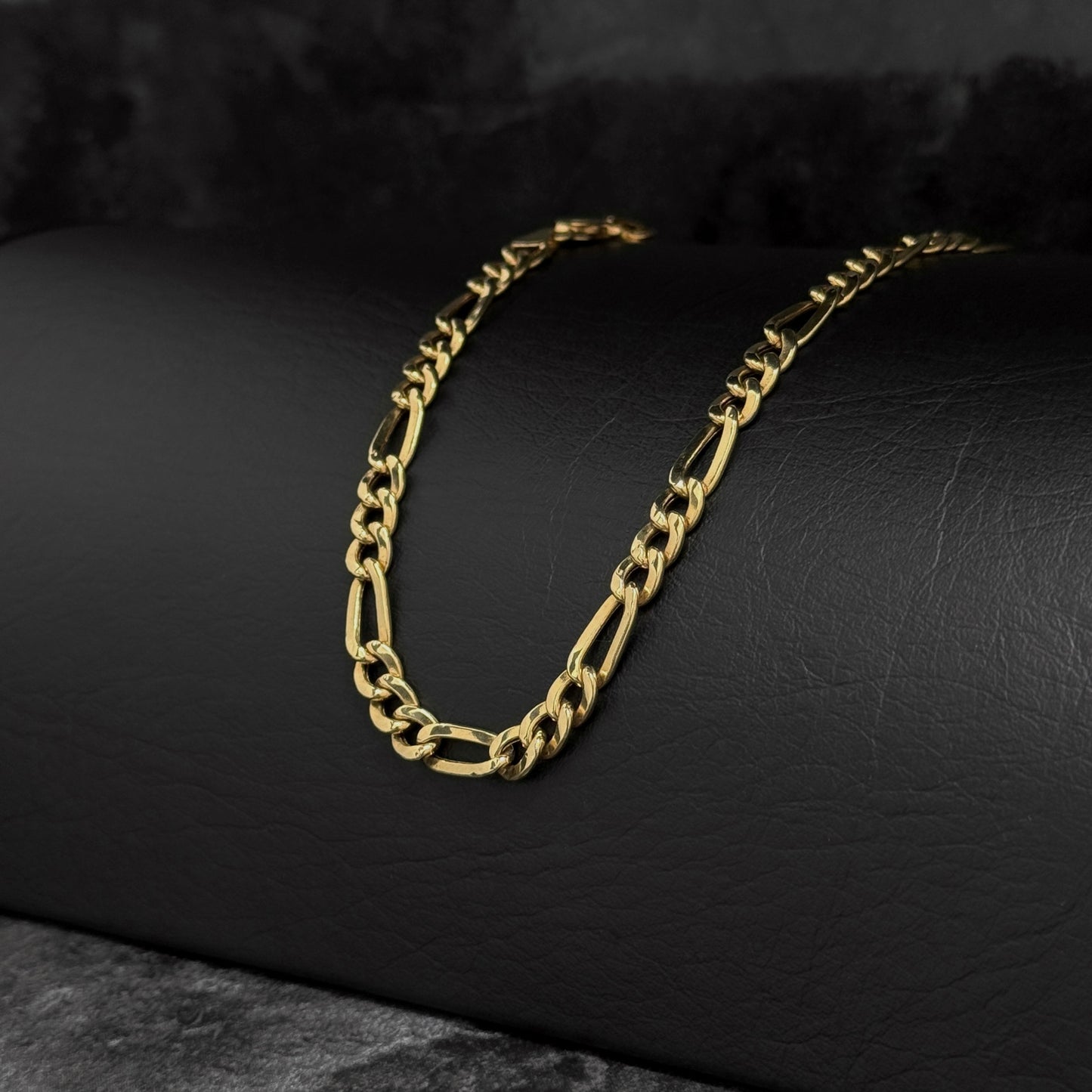 Cadena Cartier 5mm x 60cm / Oro 18K