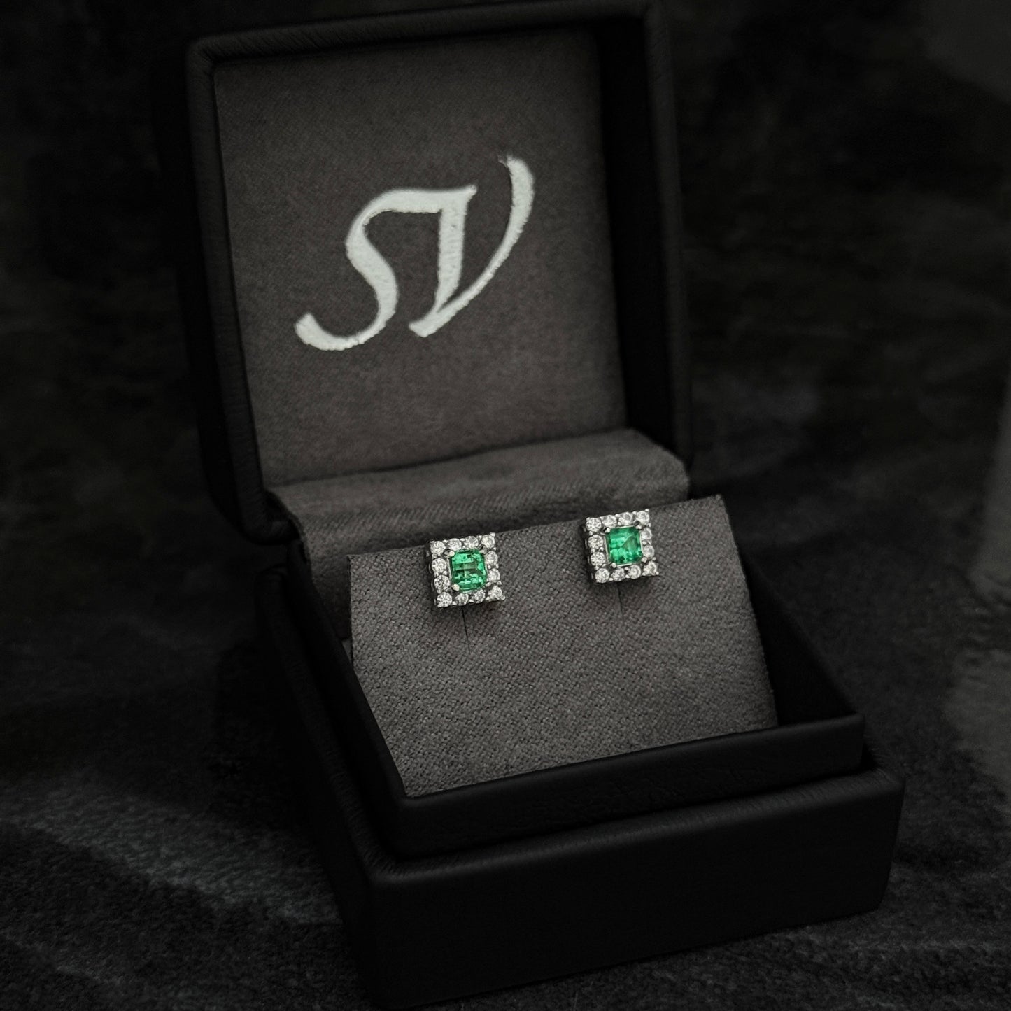 Topos Exclusivos / Esmeraldas Colombianas / Plata 925