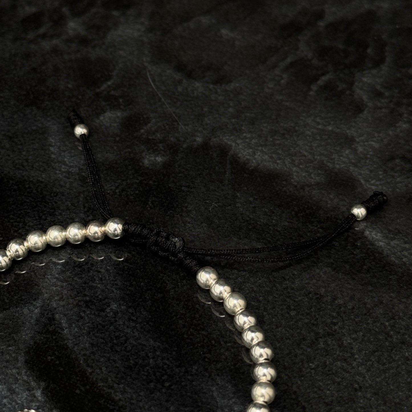 Lucky Clover Bracelet / White / 925 Silver