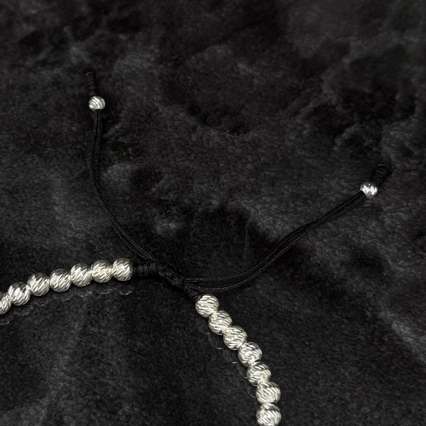 Pulsera Tejida / Esmeralda Colombiana / Plata 925