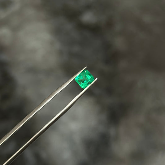 Colombian Emerald / 0.69ct / 5.3mm x 4.9mm