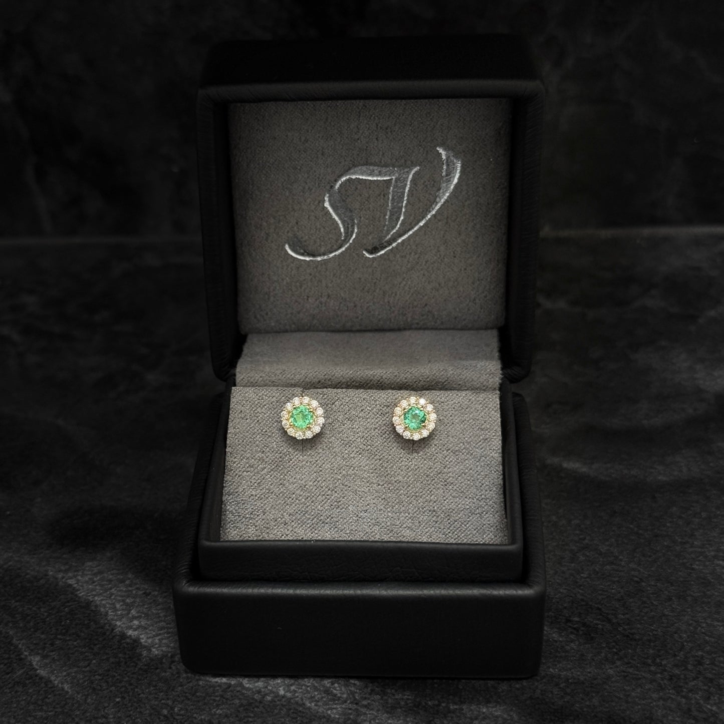 Topos Exclusivos / Esmeraldas Colombianas / Oro 18K