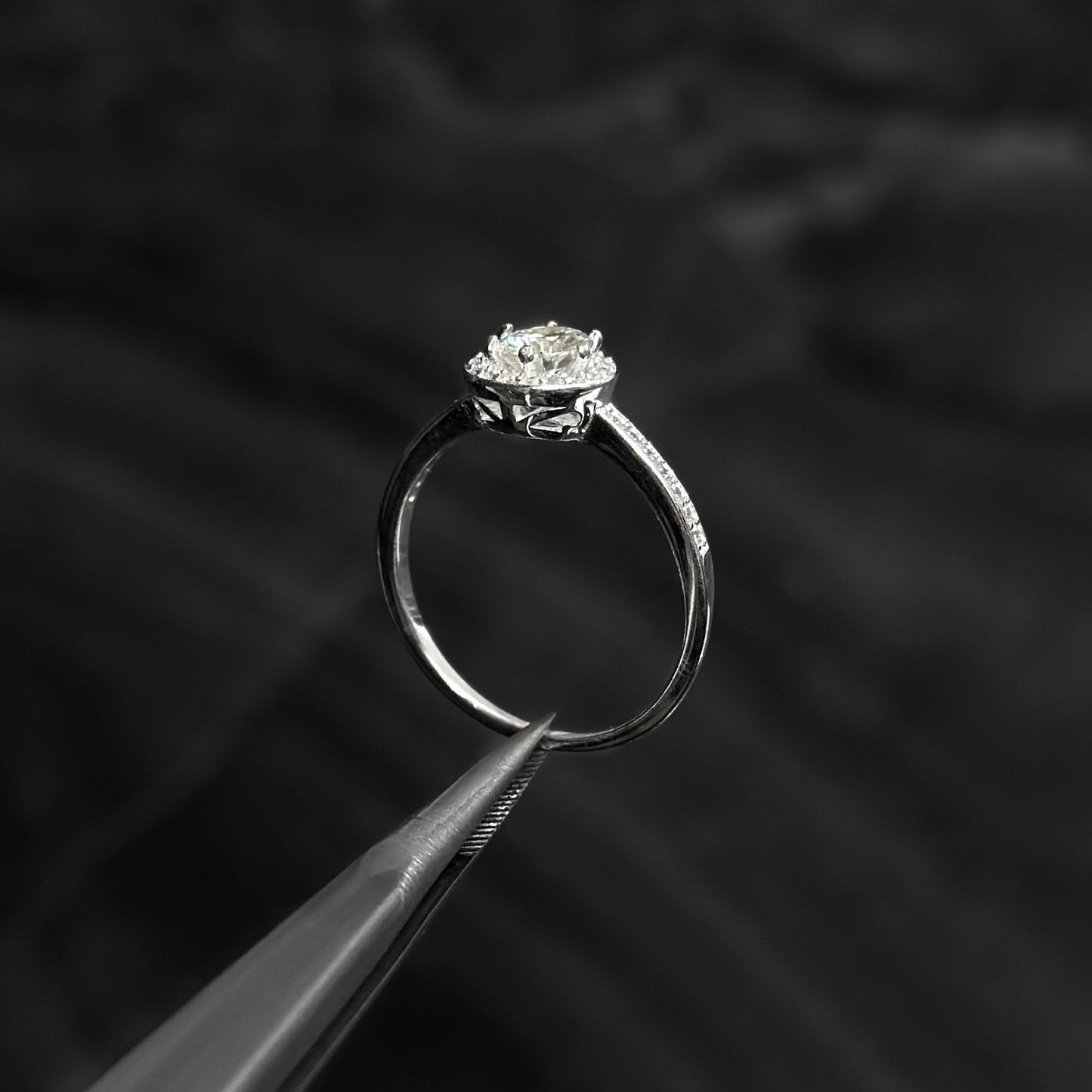 Anillo de Lujo #6 / Moissanita Certificada / Plata 925