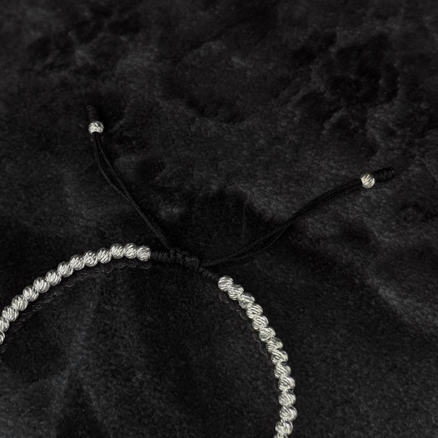 Pulsera Tejida / Esmeralda Colombiana / Plata 925