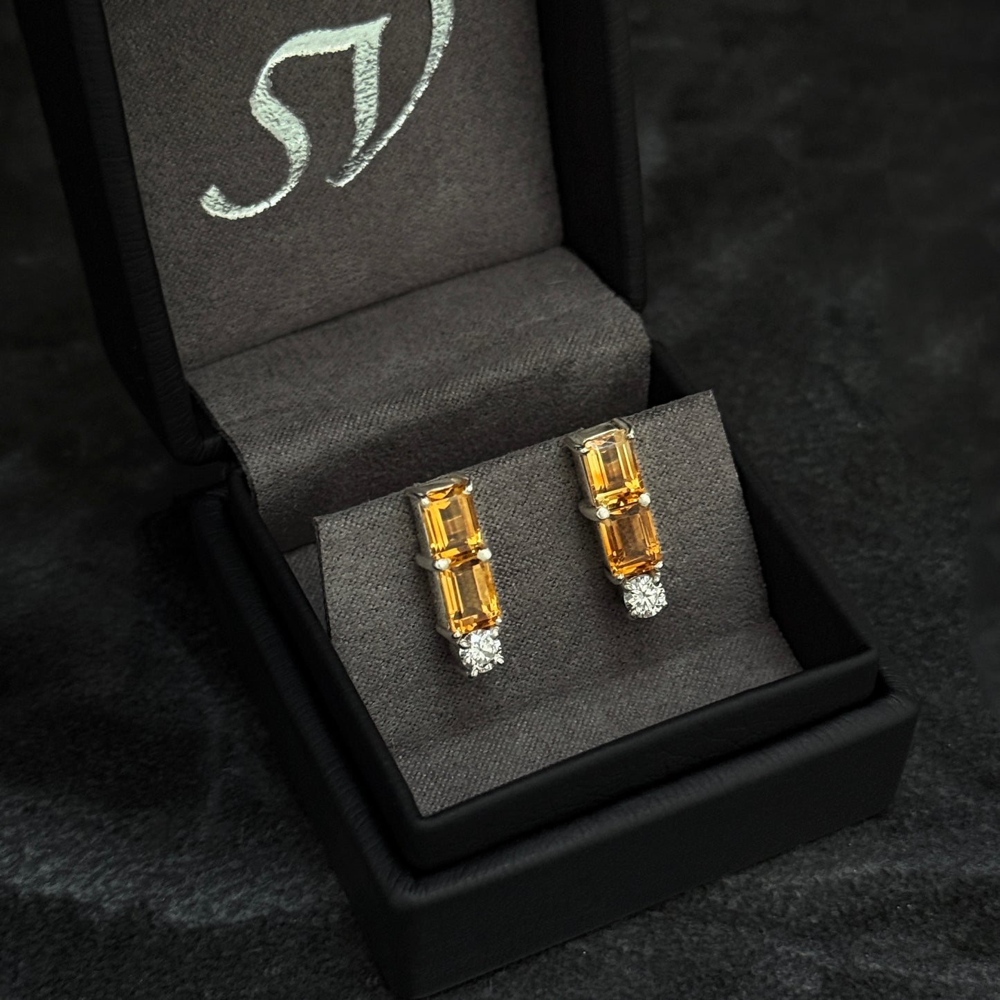 Topos Alta Joyería / Citrinos / Moissanitas Lab / Plata 925