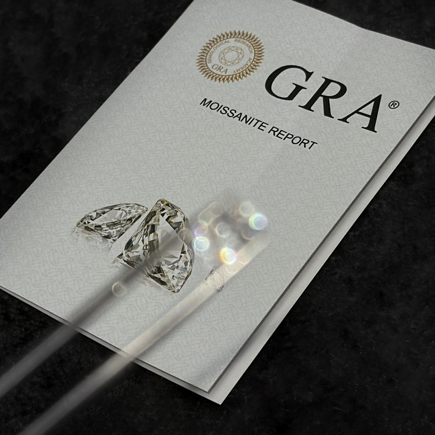 Moissanita Lab / Radiant / 6mm x 8mm / 2cts
