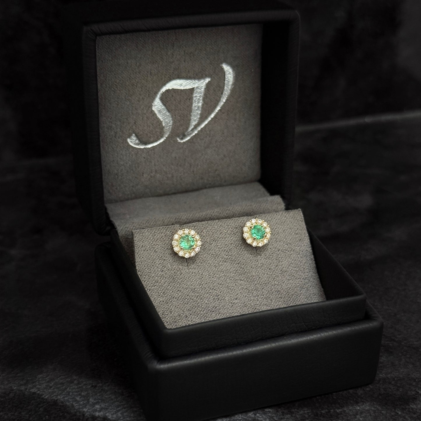 Topos Exclusivos / Esmeraldas Colombianas / Oro 18K