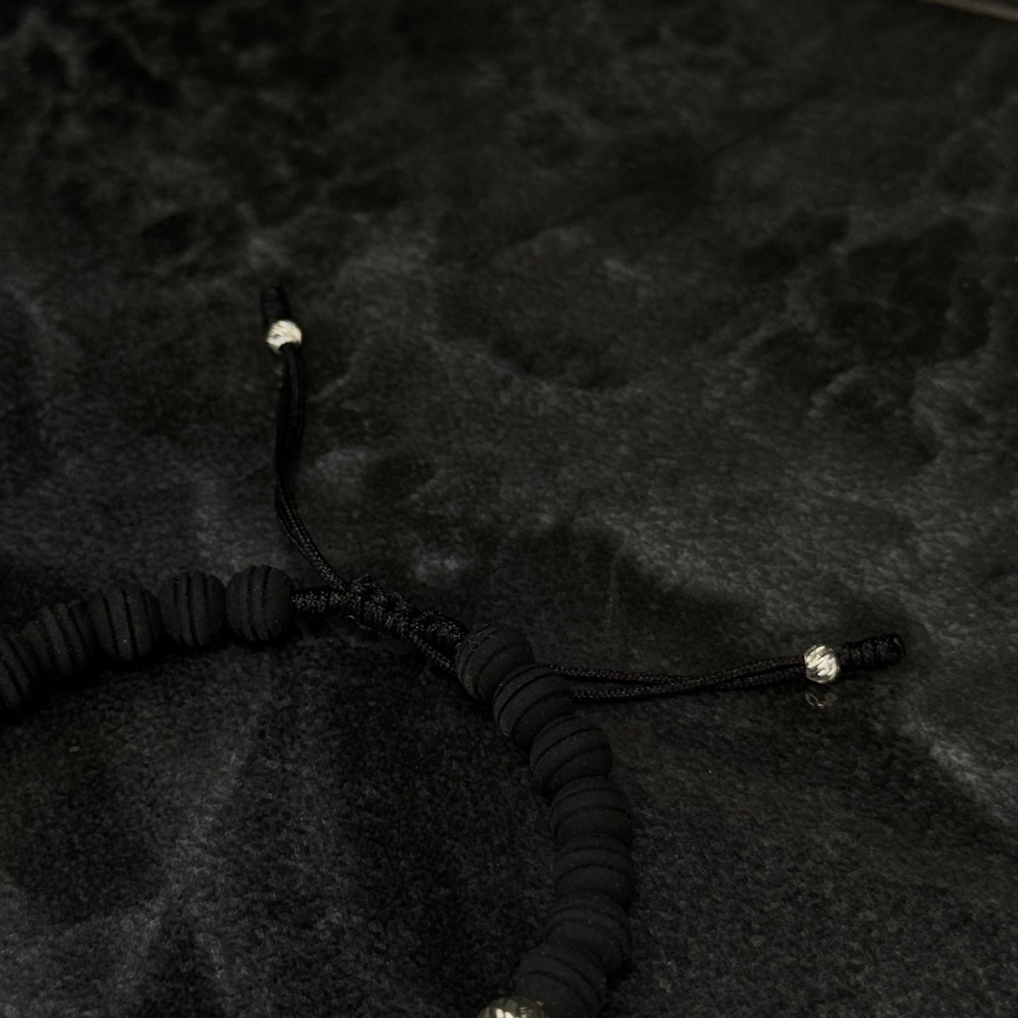 Lucky Clover Bracelet / Black / 925 Silver