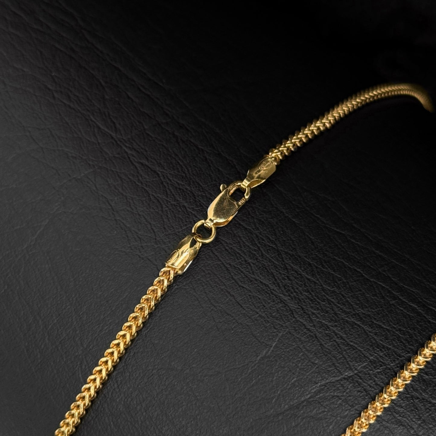 Cadena Franco 60cm x 3mm (Aprox) / Oro 18K