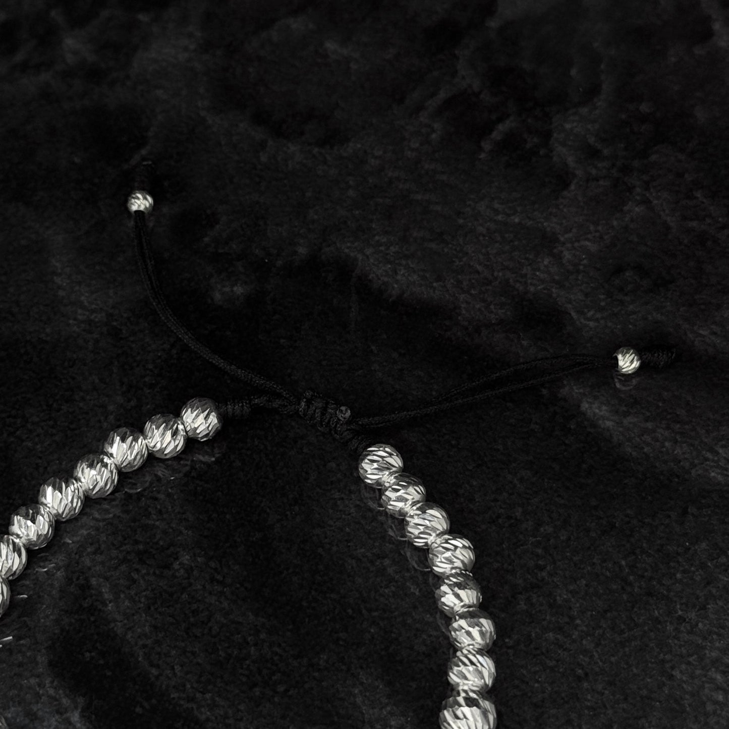 Pulsera Tejida / Esmeralda Colombiana / Plata 925