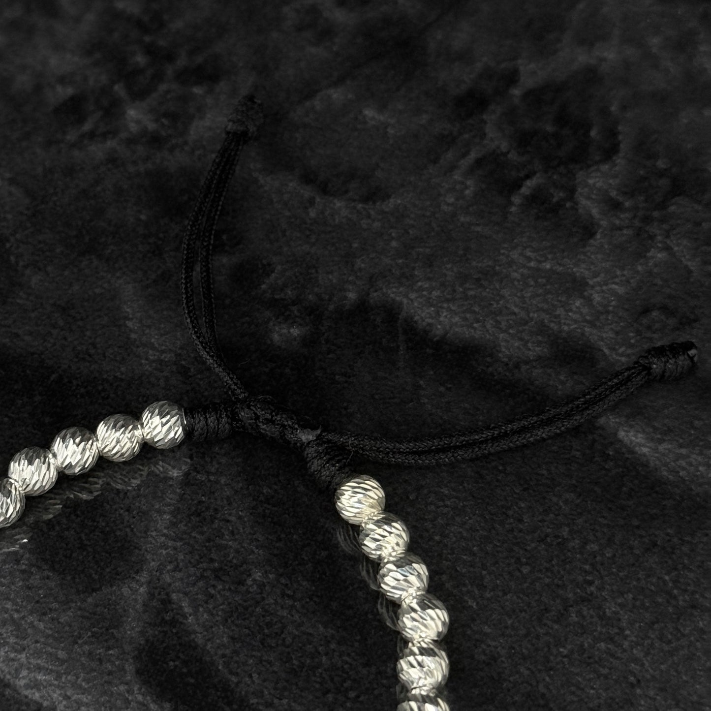 Pulsera Tejida / Esmeralda Colombiana / Plata 925