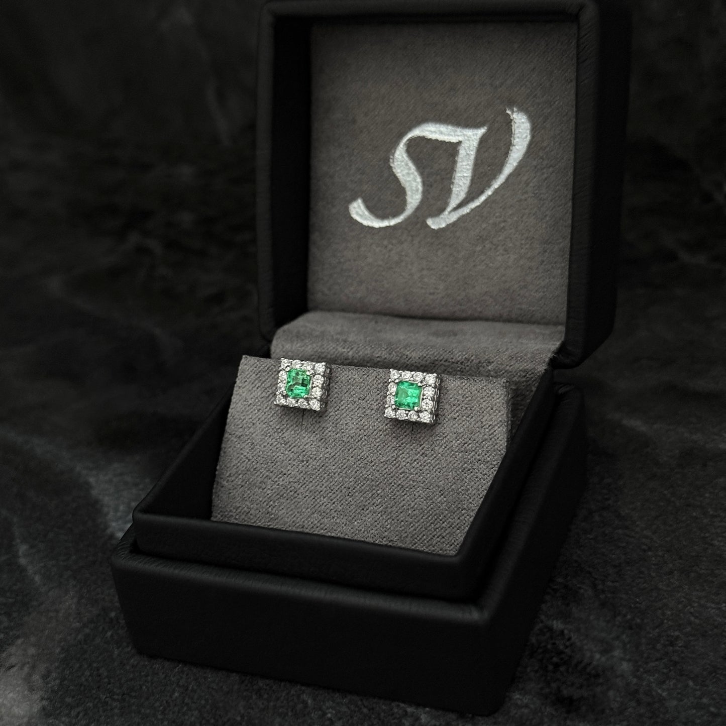 Topos Exclusivos / Esmeraldas Colombianas / Plata 925