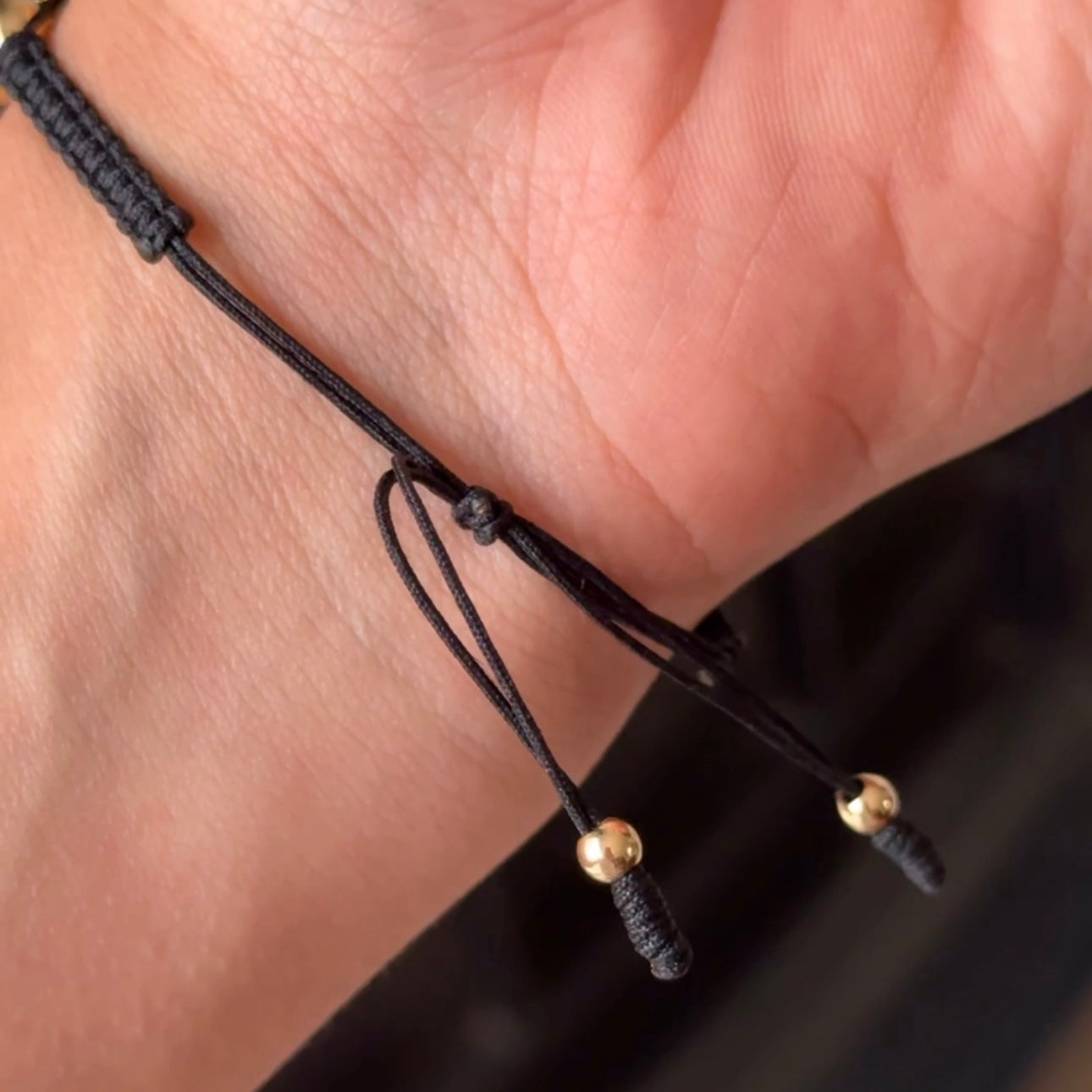 Pulsera Triple Carril / Balines Oro 18K