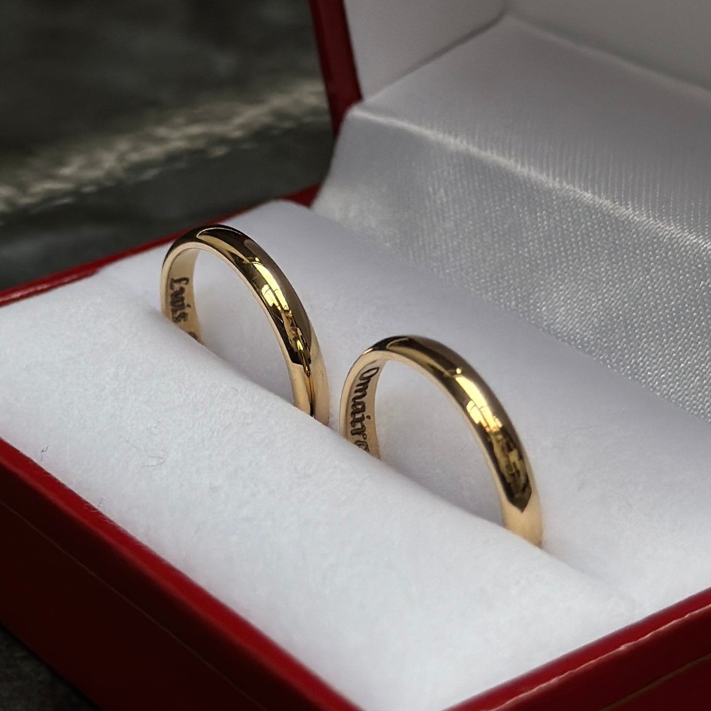 Argollas de Matrimonio / Oro 18K