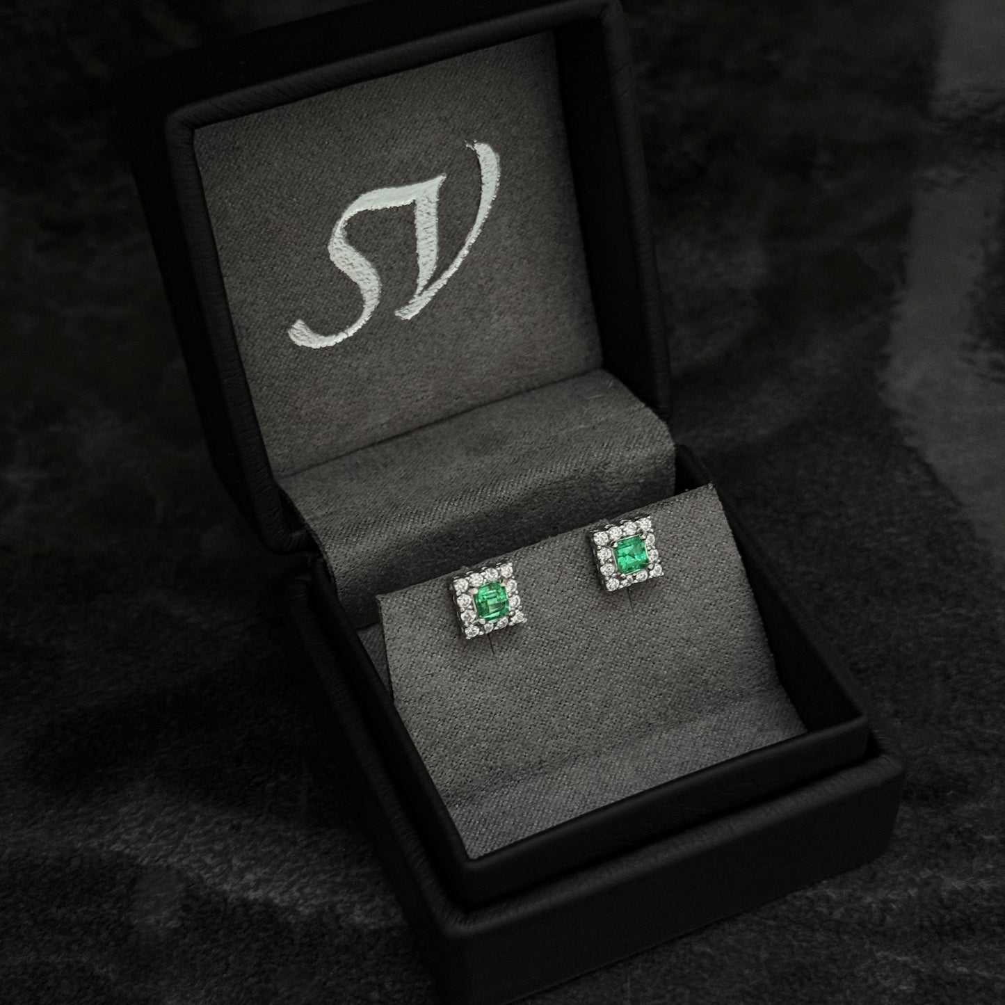 Topos Exclusivos / Esmeraldas Colombianas / Plata 925