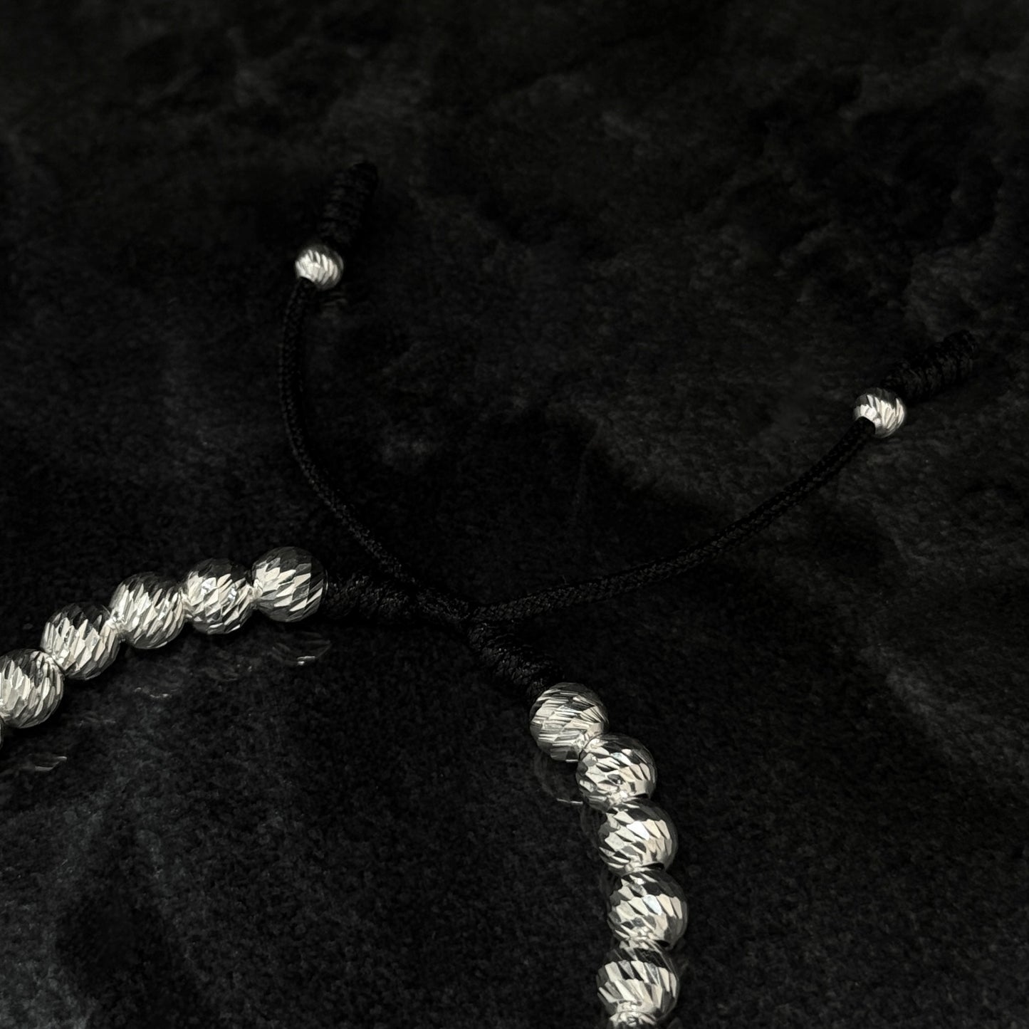 Pulsera Tejida / Esmeralda Colombiana / Plata 925