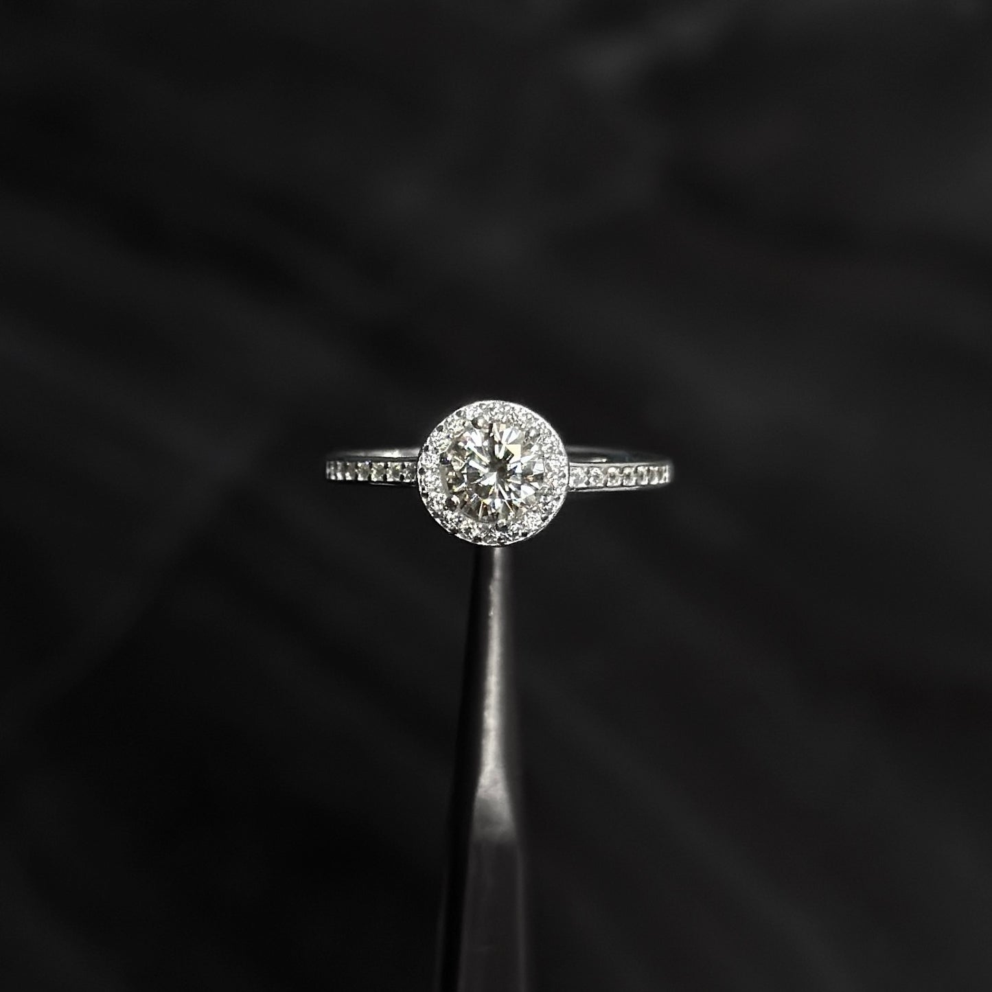 Anillo de Lujo #6 / Moissanita Certificada / Plata 925