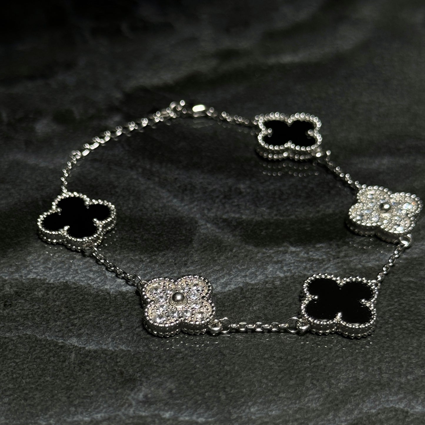 Pulso Lucky Clover / Exclusivo / Plata 925