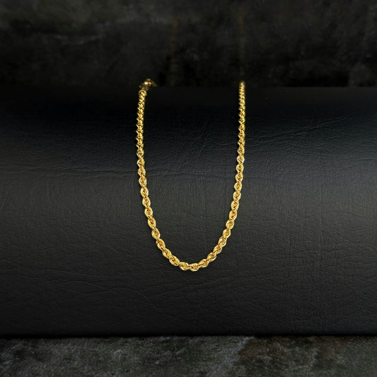 Cadena Lazo 60cm x 2mm (Aprox) / Oro 18K