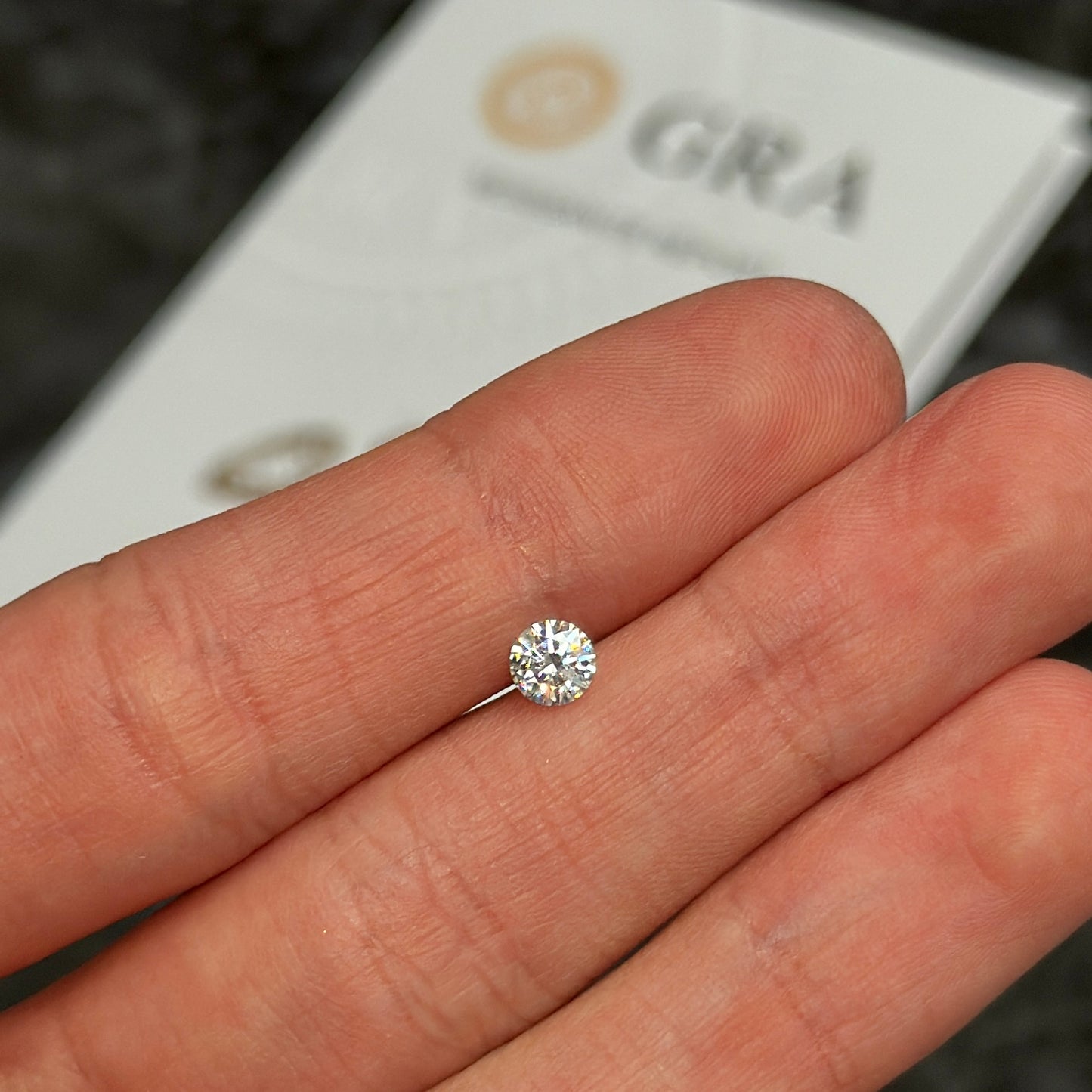 Moissanita Lab / Redonda / 5mm