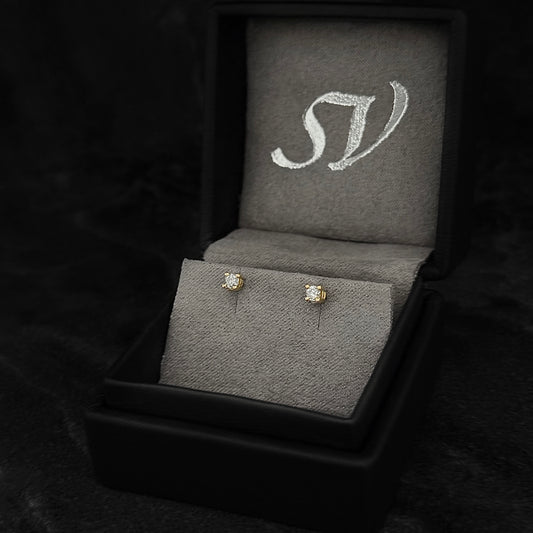 Topos de Lujo / Diamantes Blancos Certificados / Oro 18K