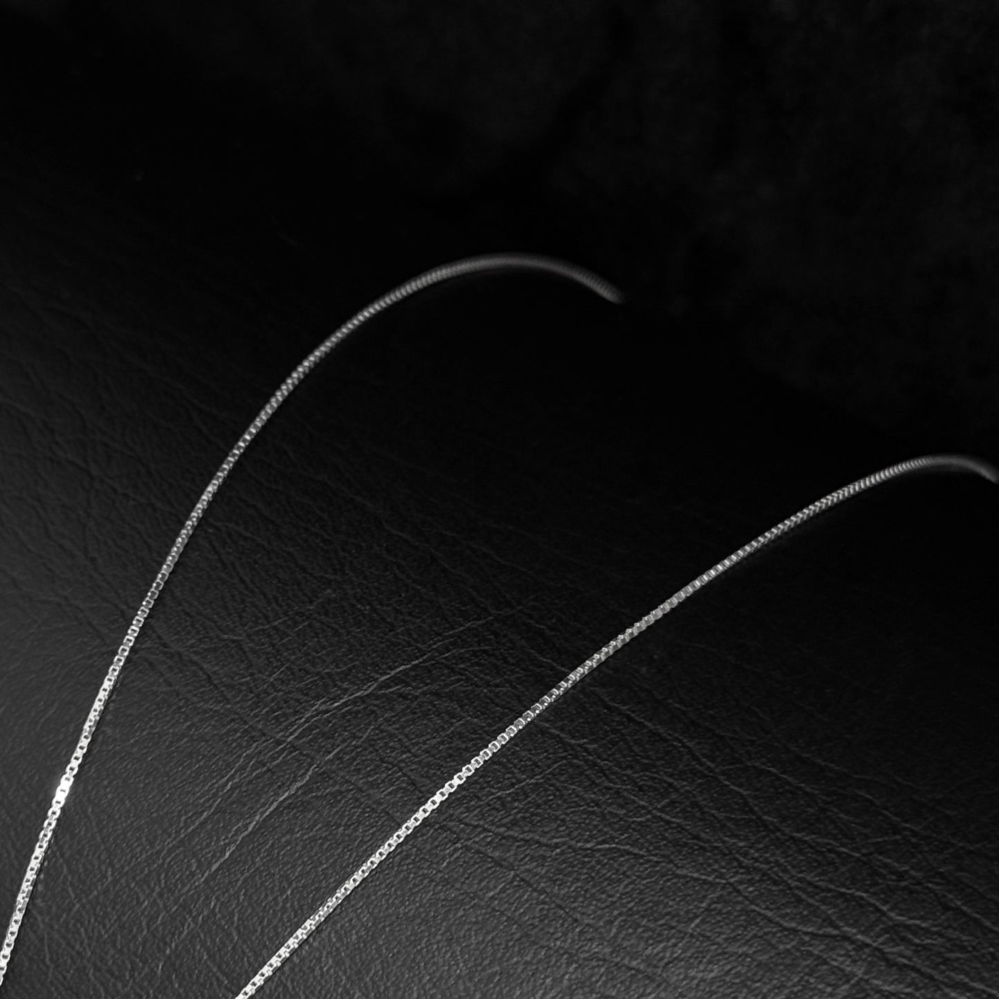 Cadena Veneciana & Dije Moissanita Marquesa / Bajo Fabricación / Plata 925