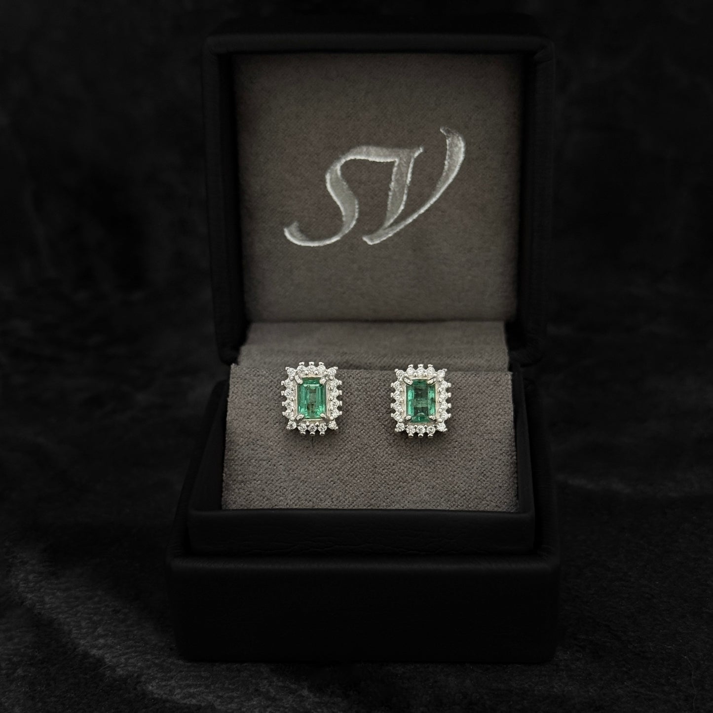 Topos Exclusivos / Esmeraldas Colombianas / Plata 925
