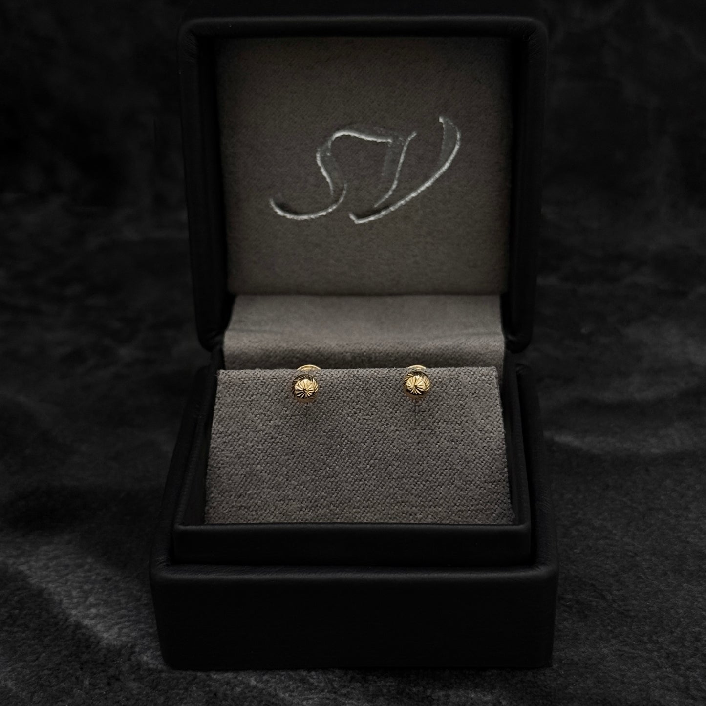 Topos de Lujo / Balín Diamantado 4mm / Oro 18K