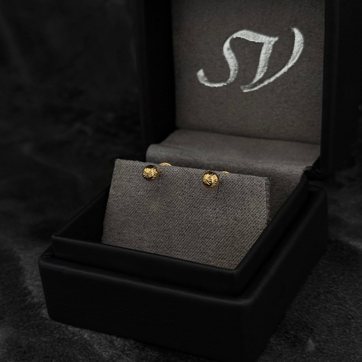 Topos de Lujo / Balín Diamantado 4mm / Oro 18K