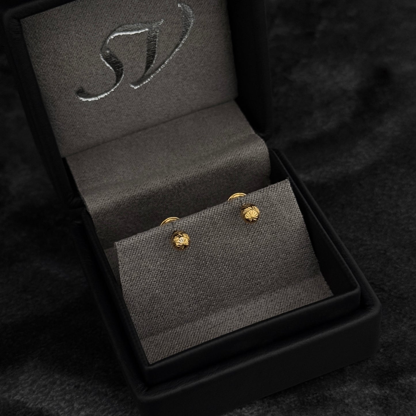 Topos de Lujo / Balín Diamantado 4mm / Oro 18K