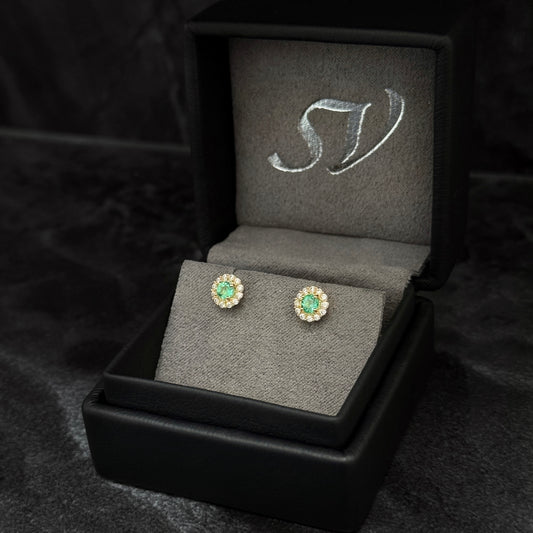 Topos Exclusivos / Esmeraldas Colombianas / Oro 18K