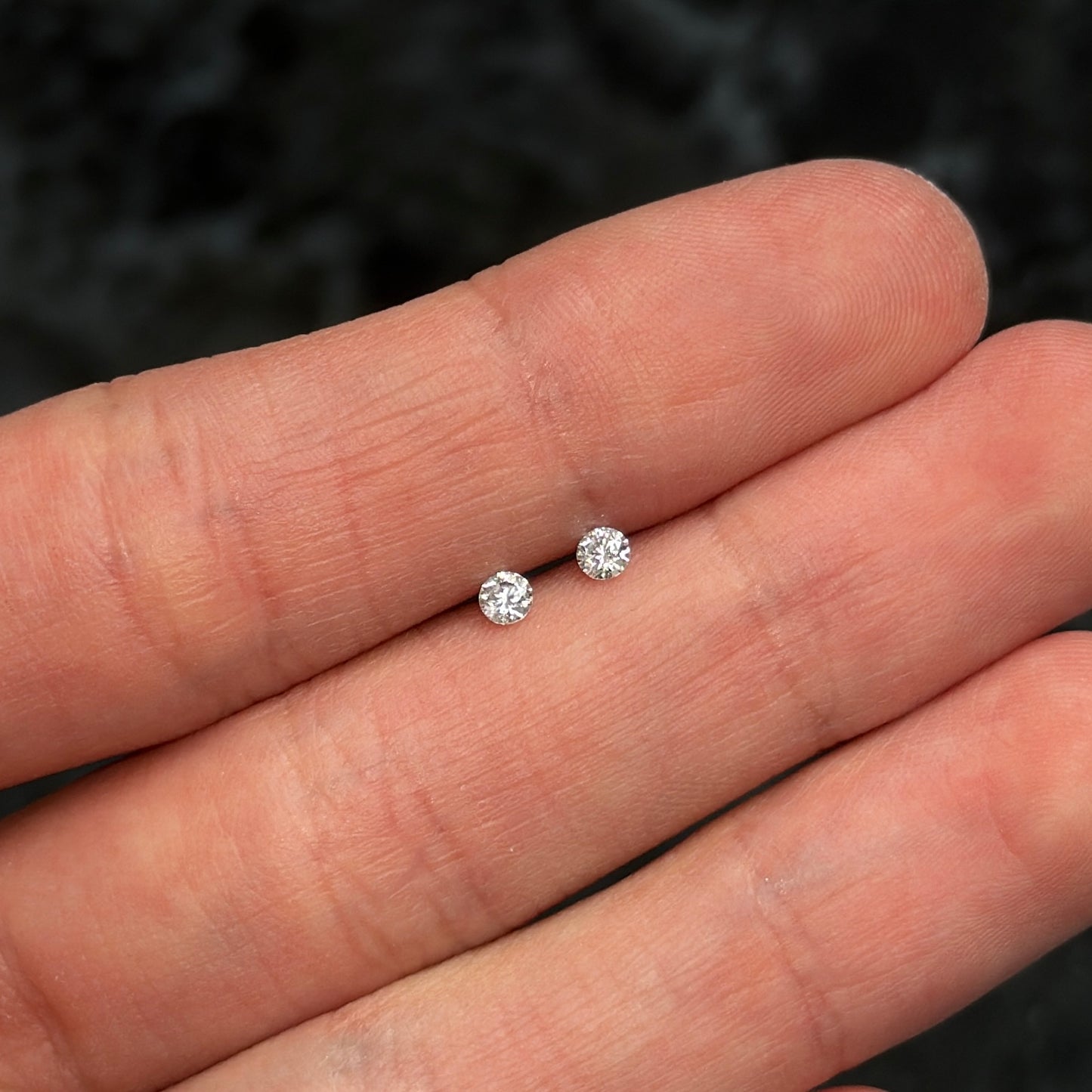 Moissanita Lab / Redonda / 3mm