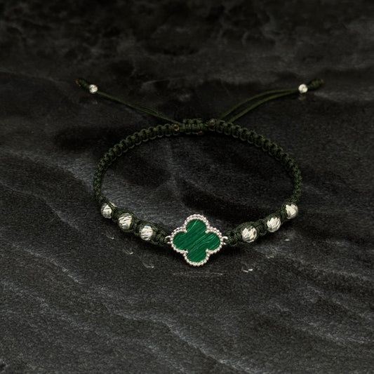 Pulsera Lucky Clover / Green / Plata 925