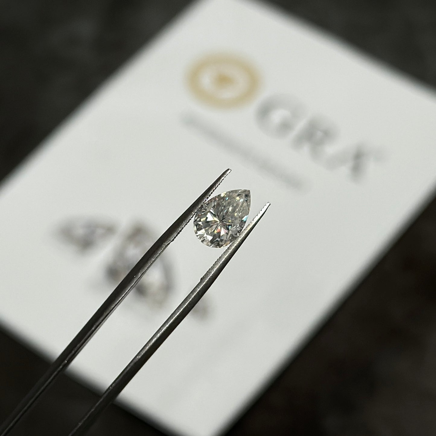 Moissanita Lab / Lágrima / 6mm x 9mm / 1.5ct