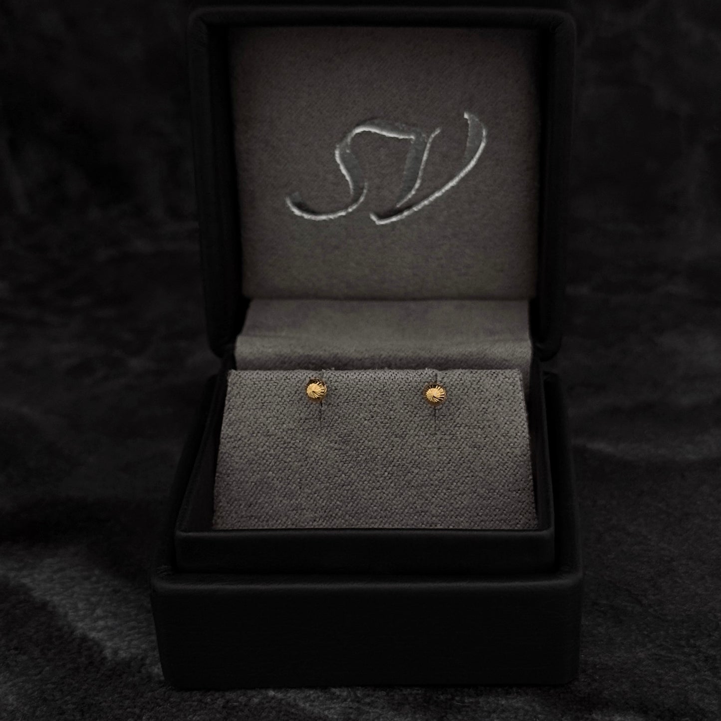 Topos de Lujo / Balín Diamantado 3mm / Oro 18K