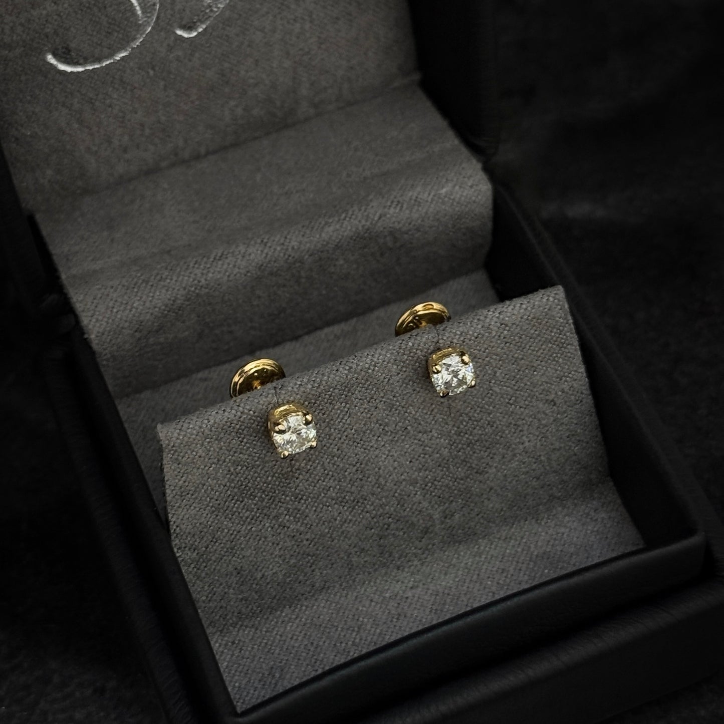 Topos de Lujo / Moissanitas Lab / Oro 18K