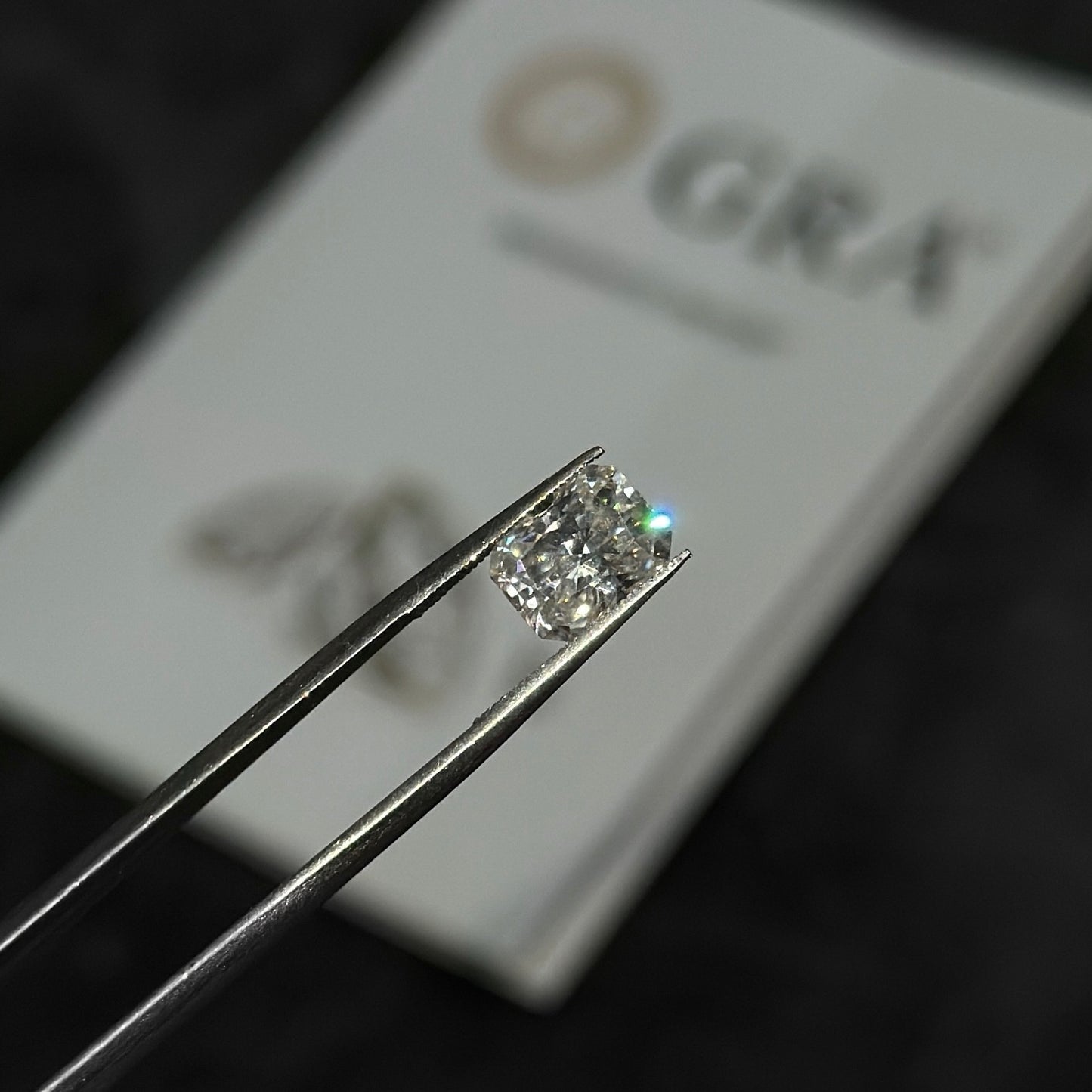 Moissanita Lab / Radiant / 6mm x 8mm / 2cts